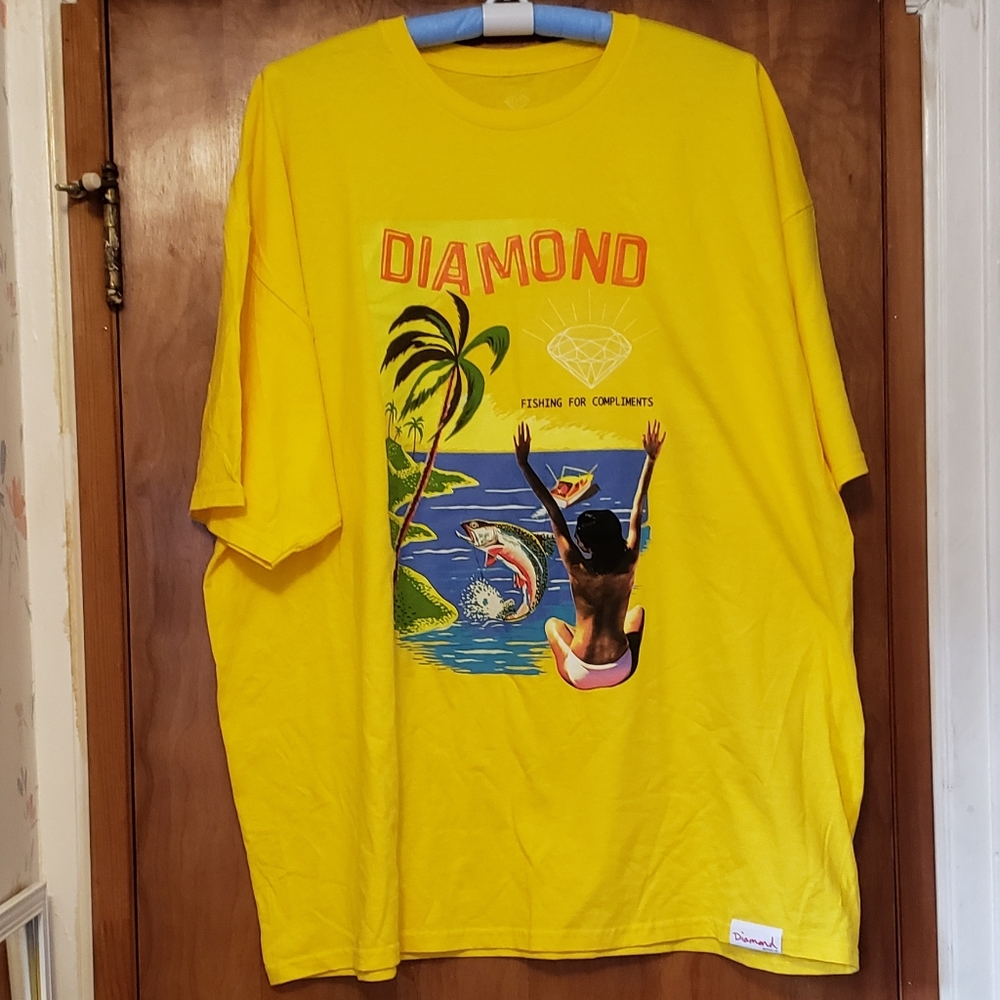 Diamond Supply Co. Fishing For Compliments Skate T